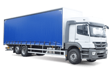 Car Hire Eccles - 26 Tonne Curtain Side Truck - Truck hire Eccles