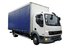 Car Hire Eccles - 7.5 Tonne Curtain Side Truck - Truck hire Eccles
