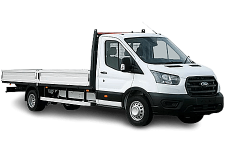 Car Hire Eccles - Ford Transit Dropside Van - Van hire Eccles